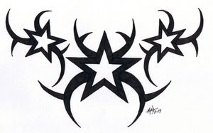 Nice Star Tattoos With Image Tattoo Designs Especially Star Tribal Tattoo Picture 4