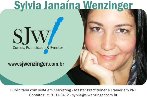 SYLVIA JANAÍNA WENZINGER - Publicidade, Cursos, Palestras, Treinamentos e Workshops
