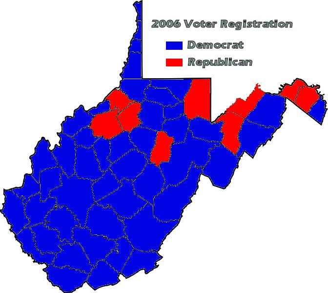 Potomac Highlands Conservative The Changing Political Map of West Virginia