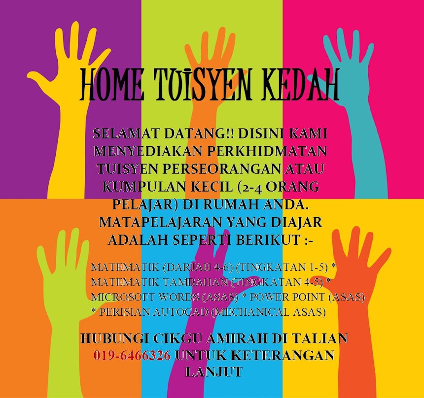 HOME TUISYEN KEDAH