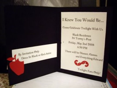 Twilight Party Invites