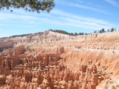 Rim we walked at Bryce