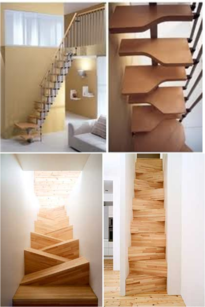 Construcción:acabados: escaleras Variedad de pisos para cuartos