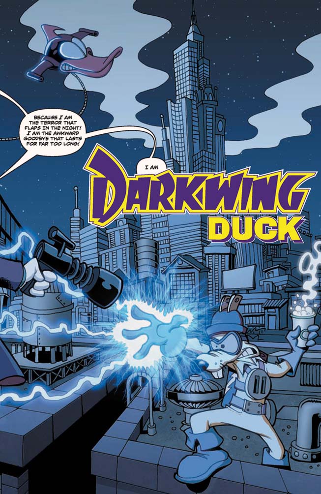 SNEAK PEEK "Darkwing Duck The Duck Knight Returns" Nov 10