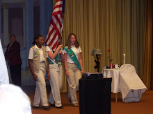Madison, Girl Scout Flag Ceremony 2008