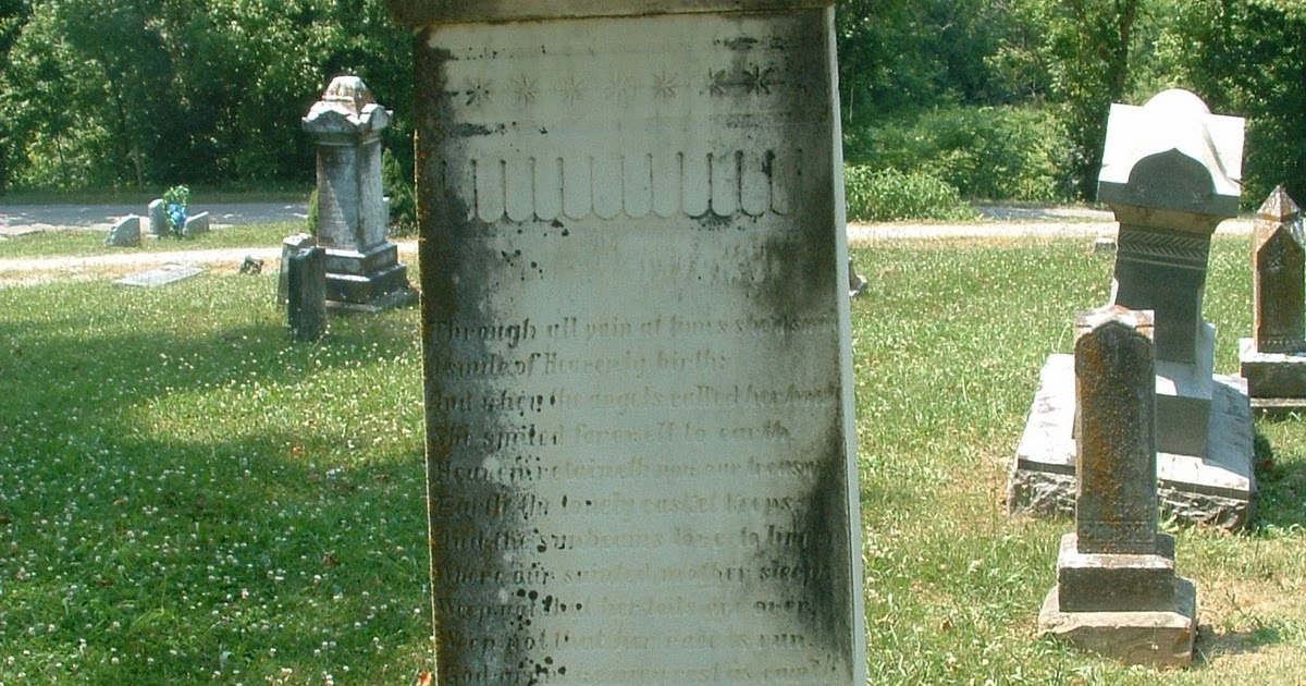 The Black Triangle The Ghost of Bethany Cemetery, Mason County, Kentucky