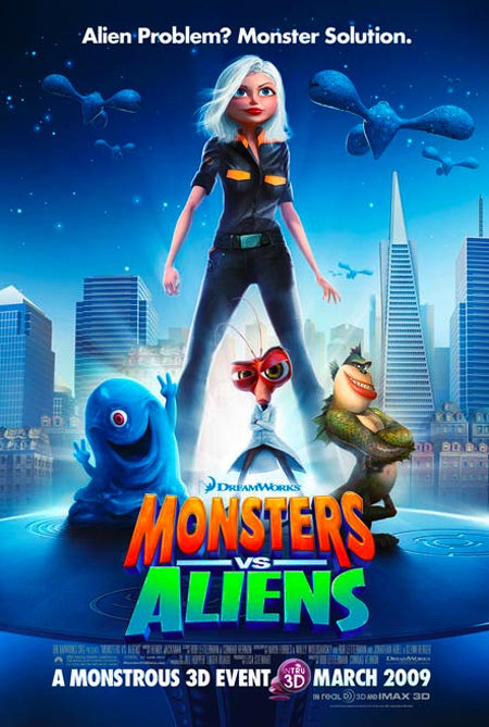 Ver Monstruos contra Aliengenas 2009 Online