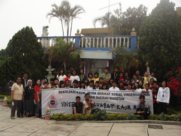 Rekoleksi SSV Muda di Sarangan - 2008