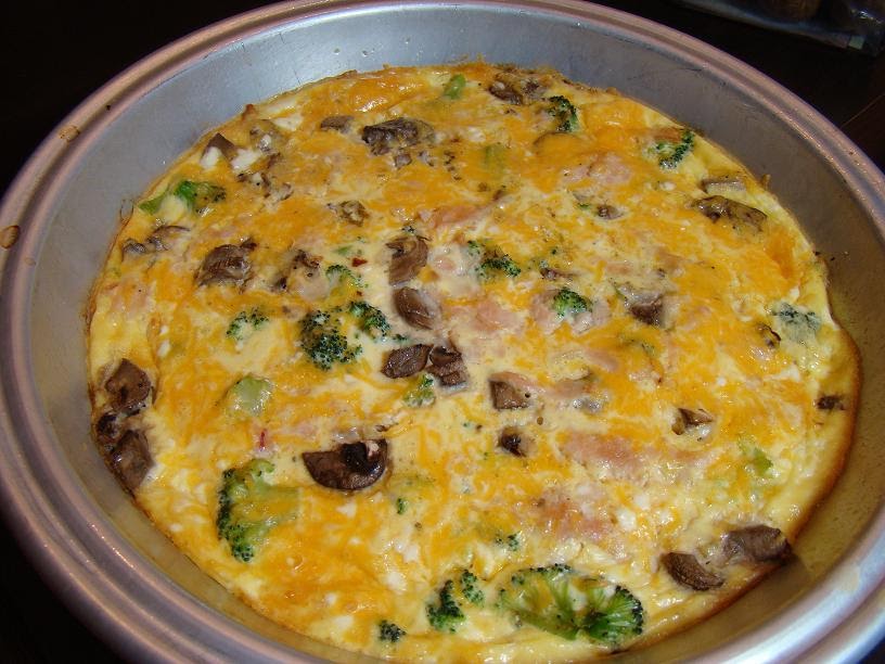 Tami's Kitchen Table Talk Low Carb Kitchen Sink Crustless Quiche
