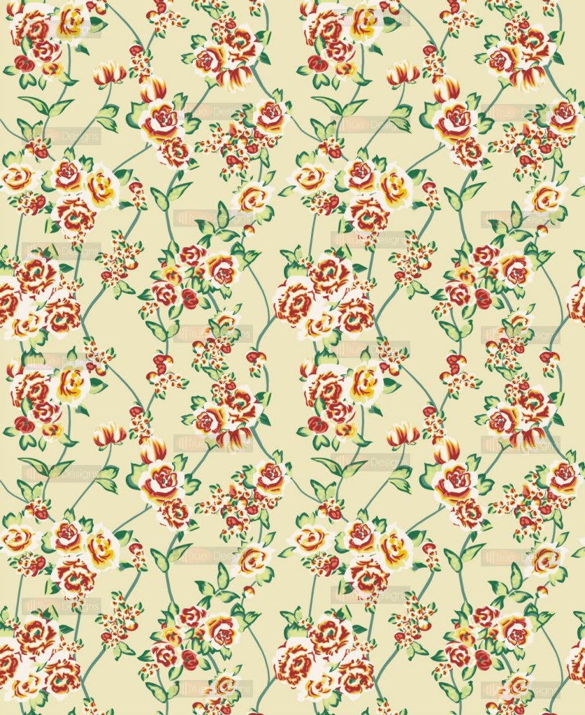 floral pattern these days.
