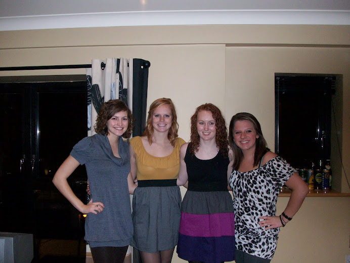 My Roommates (Brooke, Me, Marissa, Stephanie)