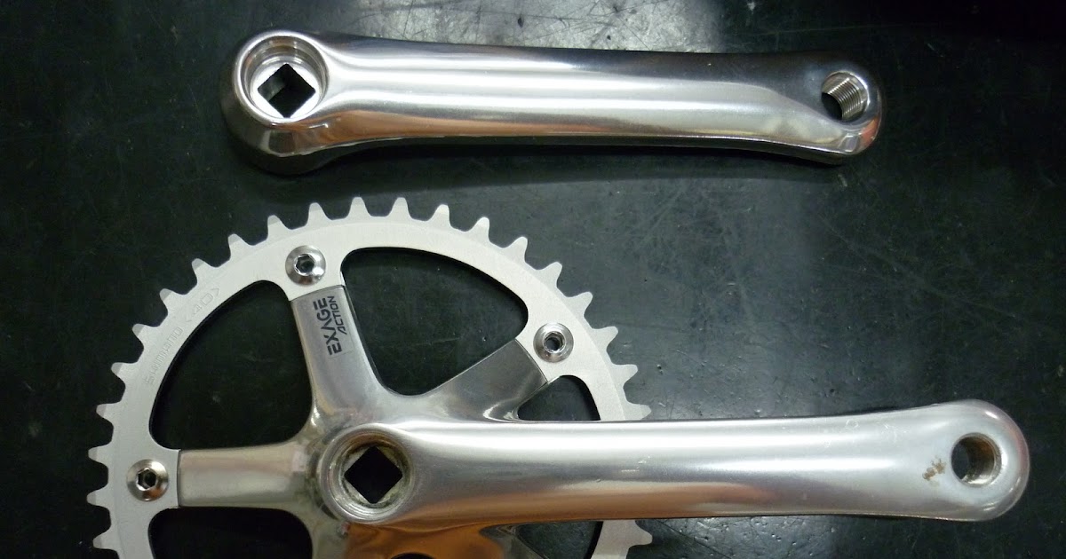 ytwocycle Trading Fixie Bike Parts Crank Set (Shimano)