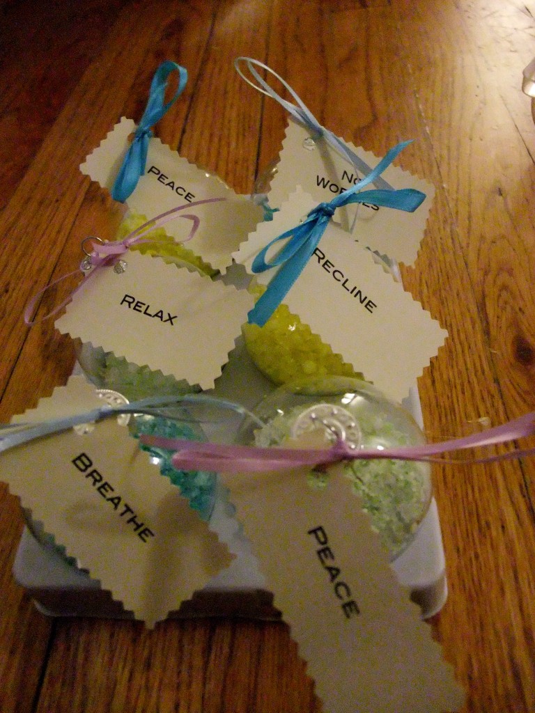 Gift Packaging Ideas Glass Bubble Bath Salts