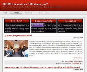 Descargar plantilla Minimal_05