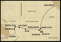 Map of Cruise Itinerary