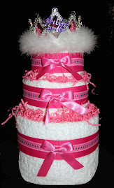 Bachelorette Towel Cake