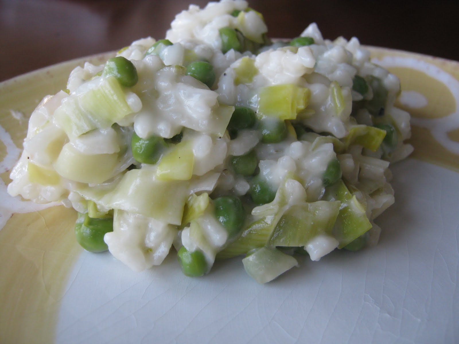 spring green risotto | greens & chocolate
