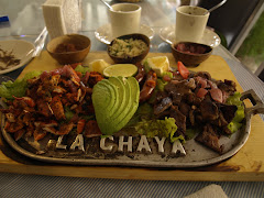 Este plato refleja la variada y copiosa comida mexicana.