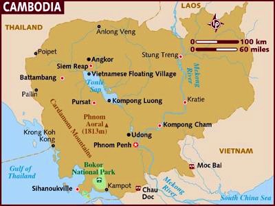 Situering Cambodja