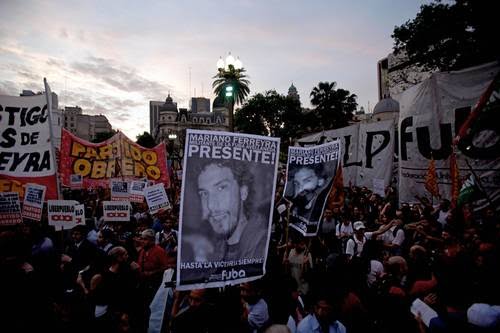 Mariano Ferreyra: "Quieren demorar el juicio" Mariano Ferreyra: "Quieren demorar el juicio"