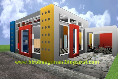 Desain Bangunan Rumah on Mungil Nan Unik   Sm   Biro Bangunan  Desain Bangun Renovasi Rumah