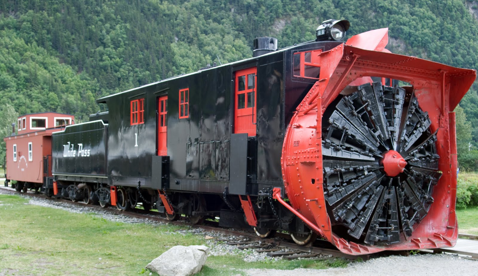 Train Snow Blower