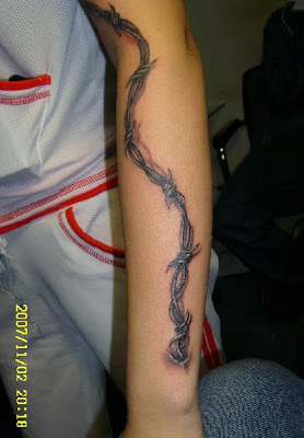 Abatis tattoo design on the arm