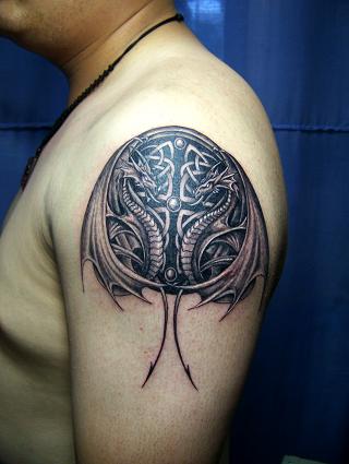 Dragon couple tattoo Dragon couple tattoo