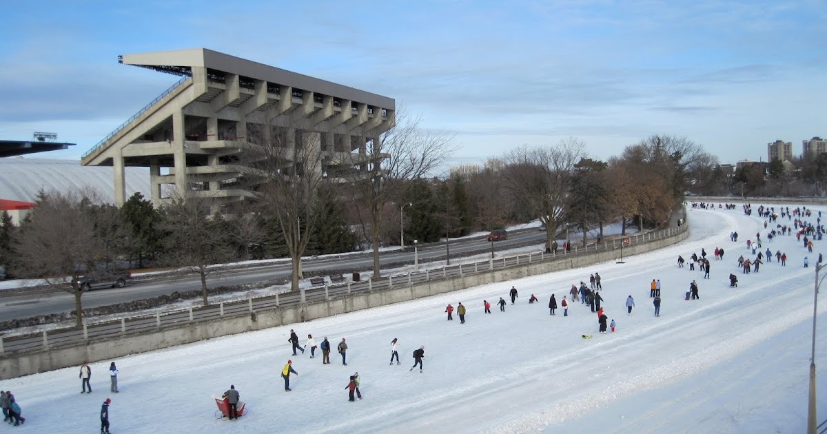 travels with clara World's Longest Ice Skating Rink Ottawa