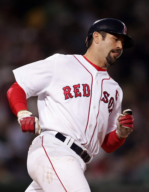 Jason Varitek (Boston Red Sox) 7 MALE ATHLETES
