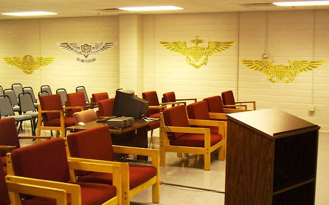 "Wings of naval aviation" mural