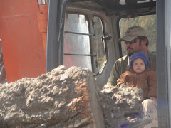 logan helping daddy at work