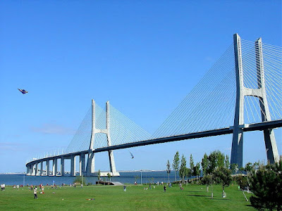 Vasco da  gama bridge, Lisbon