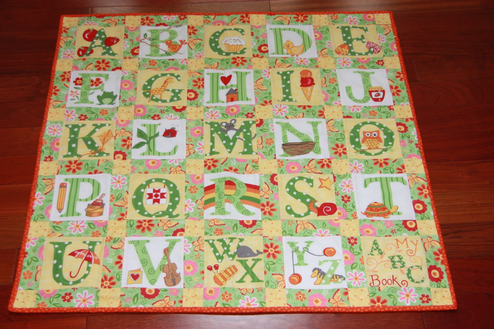 My Craft Room Creations... ABC Baby Quilt