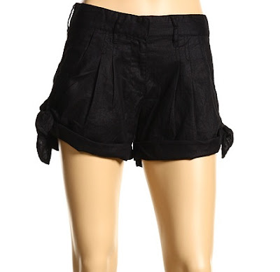 Black Bubble Shorts