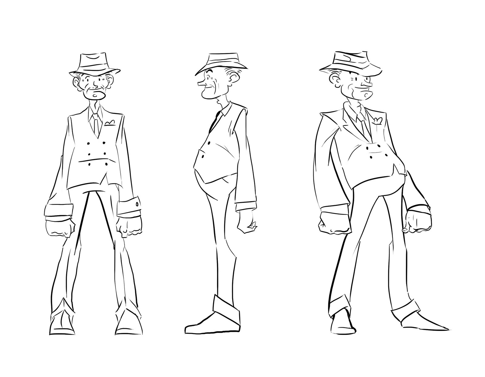Kick asstley: character turn around
