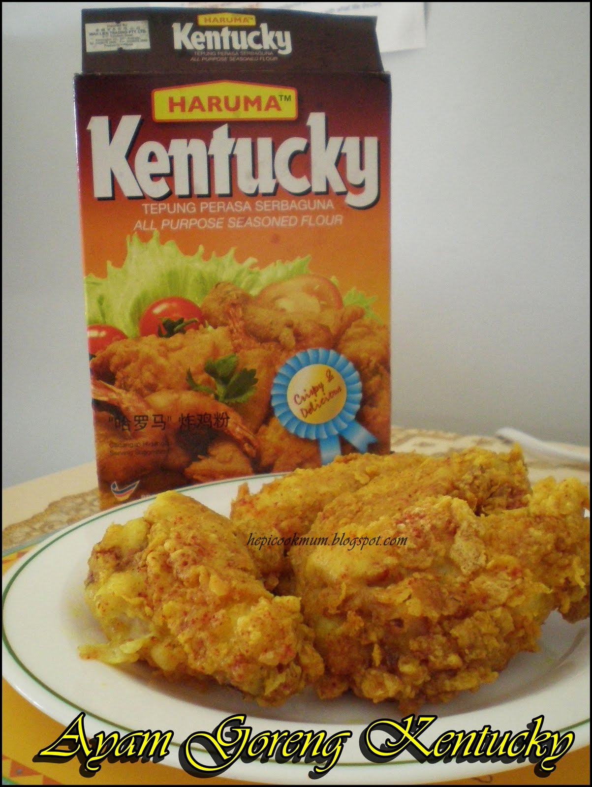 Resepi Ayam Goreng Tepung Kentucky Copd Blog J