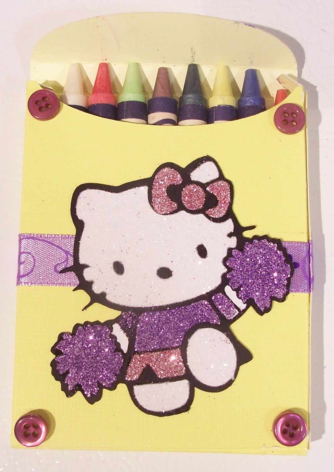 Confessions of a Scrapaholic Hello Kitty Crayon Box