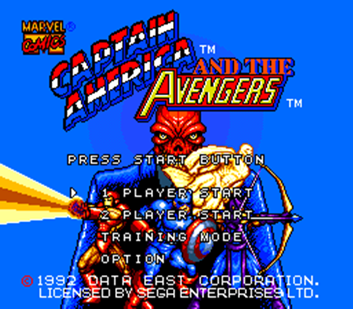 Novos Jogos da Data East: Bad Dudes e Heavy Barrel Capitain+America+the+Avengers_000