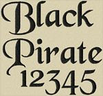 Black Pirate Font