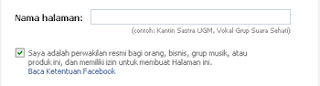 Nama Halaman Facebook