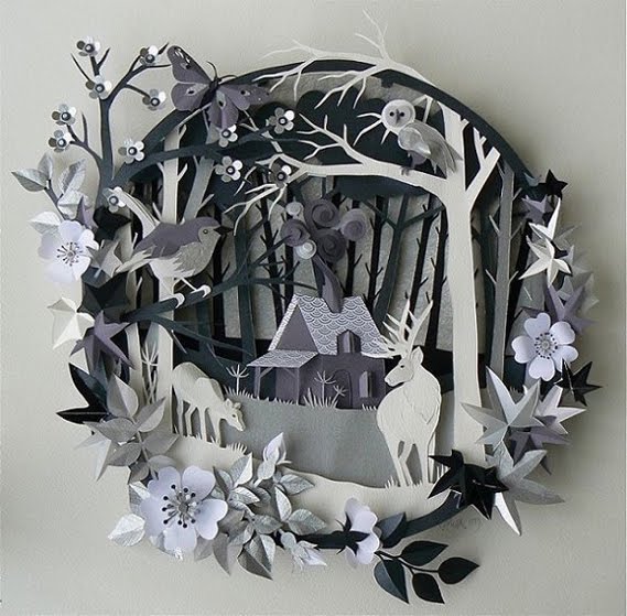 inspiration Helen Musselwhite Papercraft Dioramas