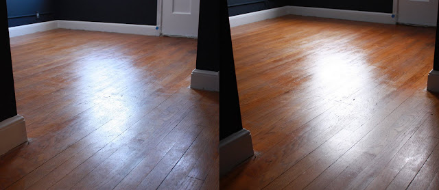 Russet Street Reno Art Room Floor