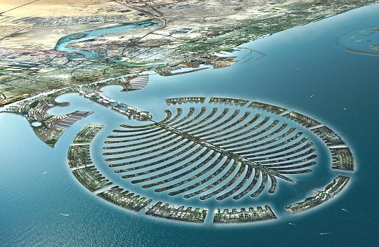 Islas artificiales de Dubai