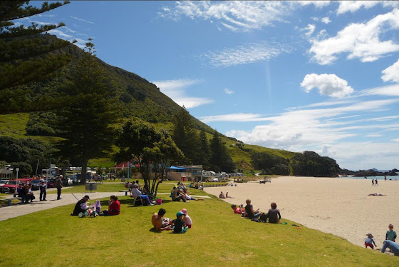Así es Mount Manganui - Nueva Zelanda