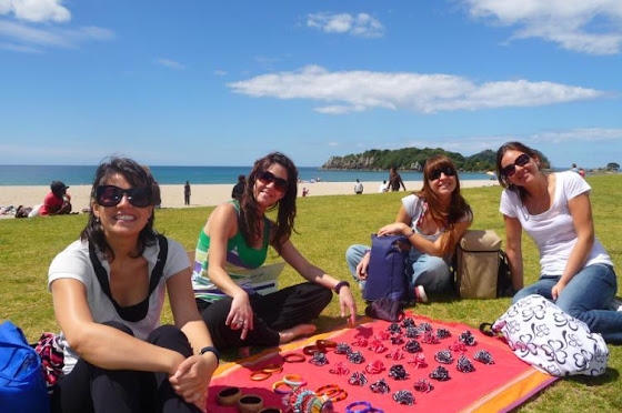 Aquí una foto de las chicas con las que estuve en Tauranga por un tiempo mientras estaba desempleado
