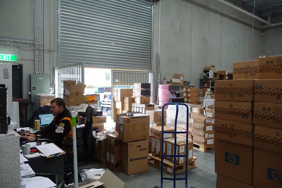 Este es el Warehouse del lugar donde trabajé