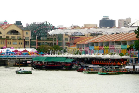 Clarque Quay en Singapur