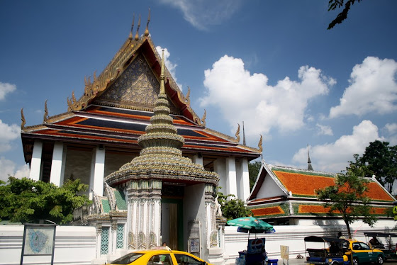 Este es otro de los templos a los que fui en Bangkok