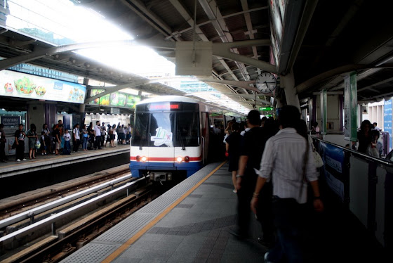 La estación del skytrain